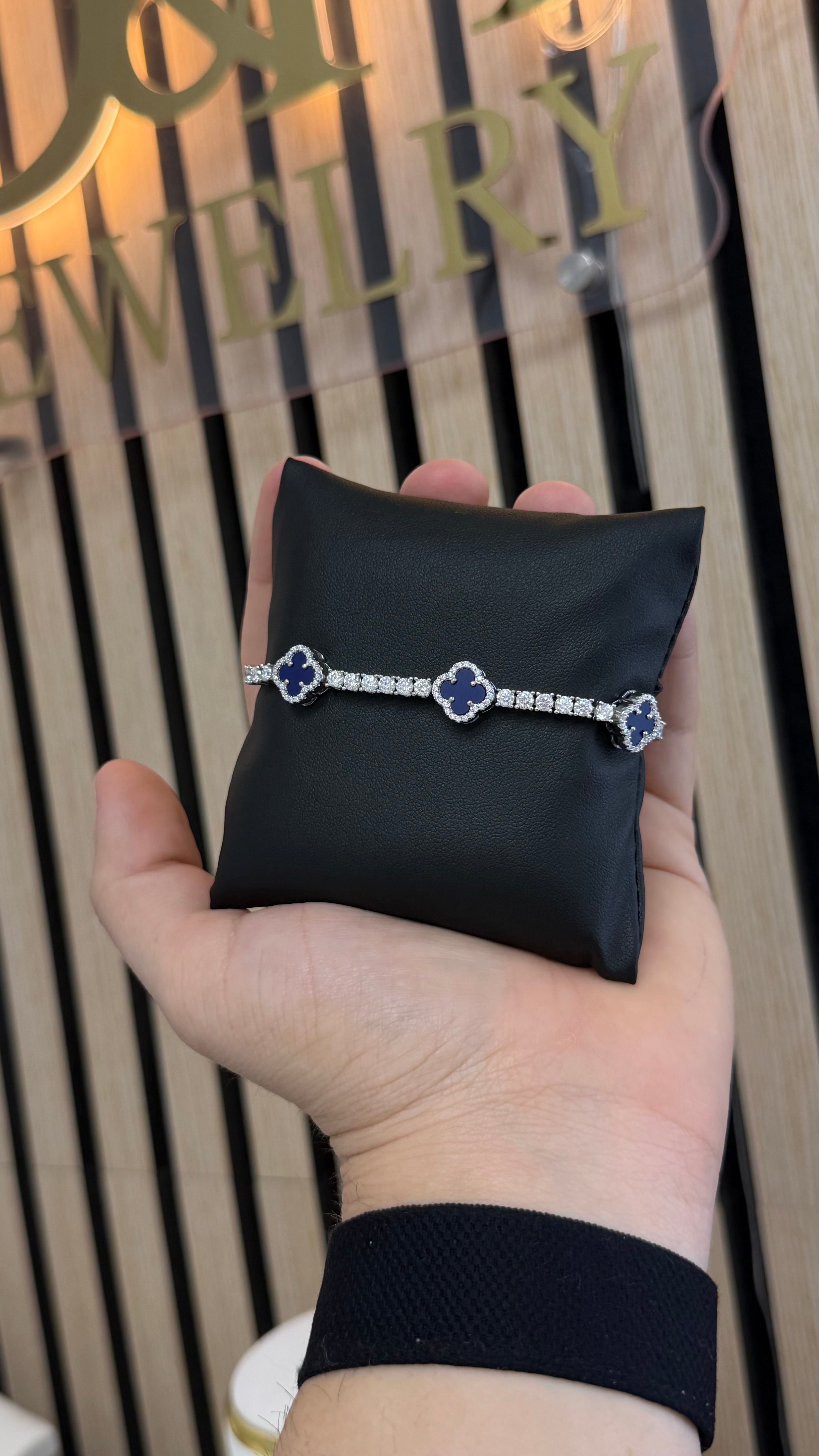 Pulsera Plata 925 con Diamante Moissanite