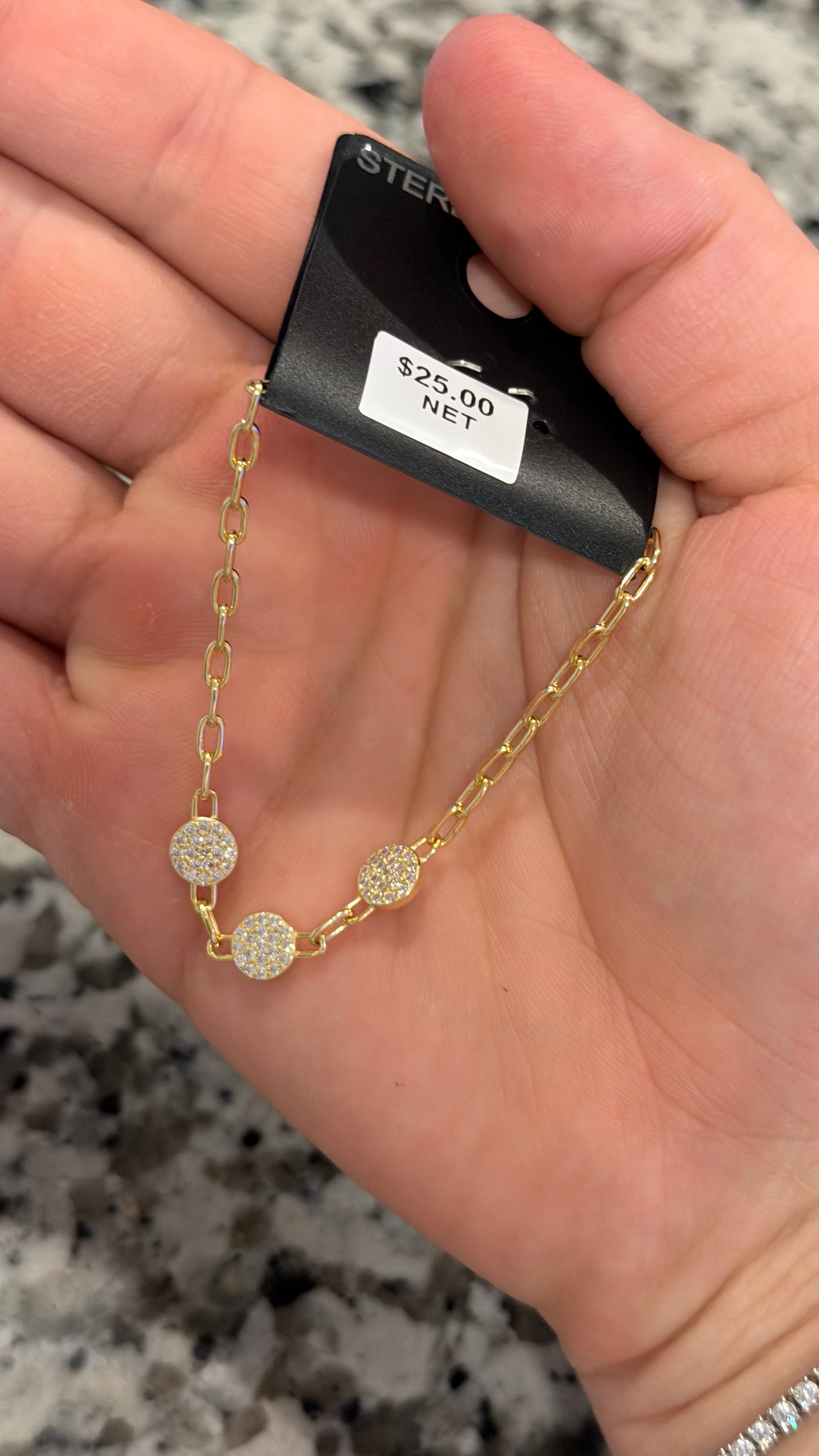 PULSERA P CLIP CON CIRCULOS